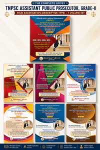 TNPSC Assistant Public Prosecutor Grade-II (APP) Main Exam Study Materials - Complete Set of 7 Volumes (Tamil & English Medium)