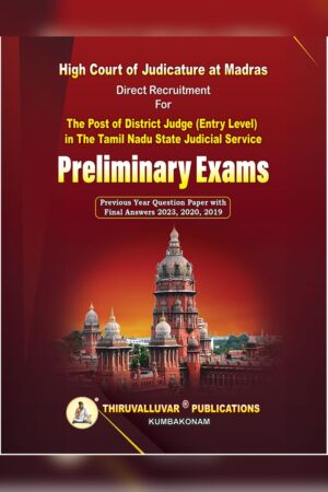 District Judge - Preliminary Exam Previous year Question Papers (2019 - 2023) With Final Answers