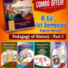 PED HIS ENG B.Ed. 1st Semester Combo Offer (English Version) β Pedagogy of History Part-I (Pack of 5 Books)