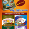 Ped of geo eng B.Ed. 1st Semester Combo Offer (English Version) β Pedagogy of Geography Part-I (Pack of 5 Books)