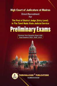 District Judge - Preliminary Exam Previous year Question Papers (2019 - 2023) With Final Answers