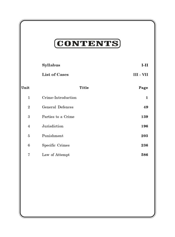 Law of Crimes - BNS_page-0007 Law of Crimes – Bharatiya Nyaya Sanhita, 2023 (Text Book) – English Version